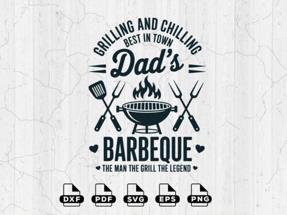 Download BBQ SVG, Dad's Bar and Grill Cut Files - Bbq svg Collection