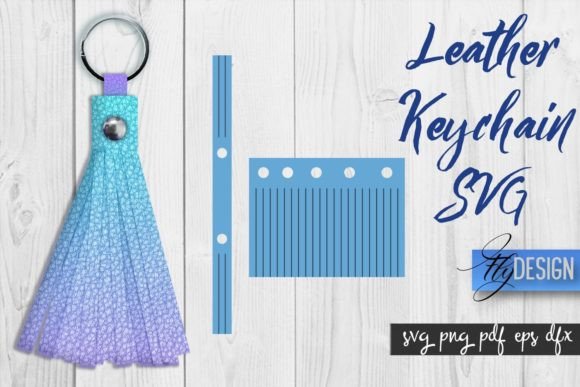 Download Leather Keychain Alphabet SVG | Key Fob - Premium Resources