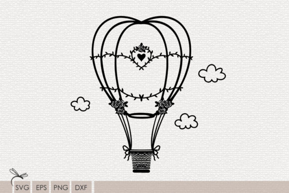 Download Hot Air Balloon Svg Files for Cricut - Hot air balloon svg Collection