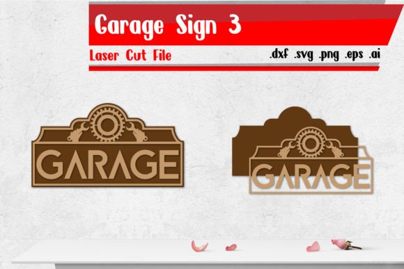 Download Garage Sign 3 - Vintage Sign Laser Cut - Garage sign Collection