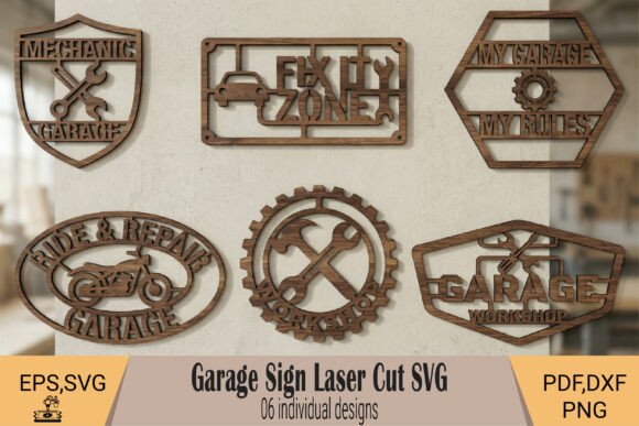 Download Garage Sign Laser Cut SVG - Garage sign Collection