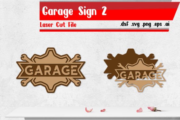 Download Garage Sign 2 - Vintage Sign Laser Cut F - Garage sign Collection