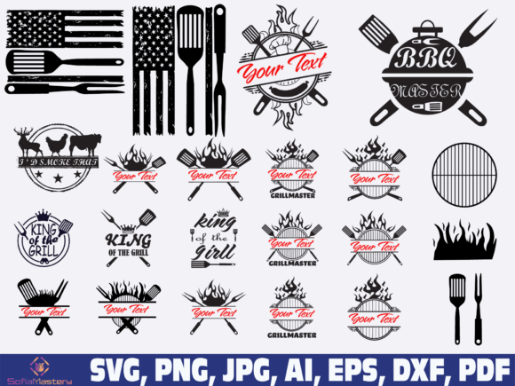 Download American Barbecue Grill Grilling Bbq Svg - Bbq svg Collection