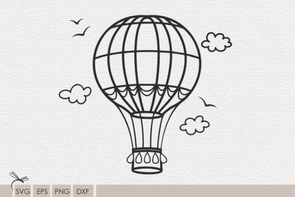 Download Hot Air Balloon Svg Files for Cricut - Hot air balloon svg Collection
