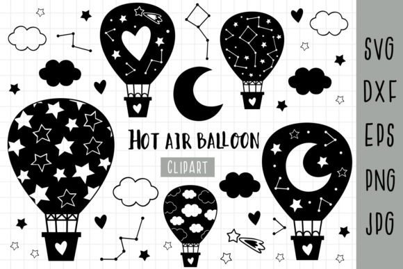 Download Hot Air Balloon Svg, Balloon Bundle Svg, - Hot air balloon svg Collection
