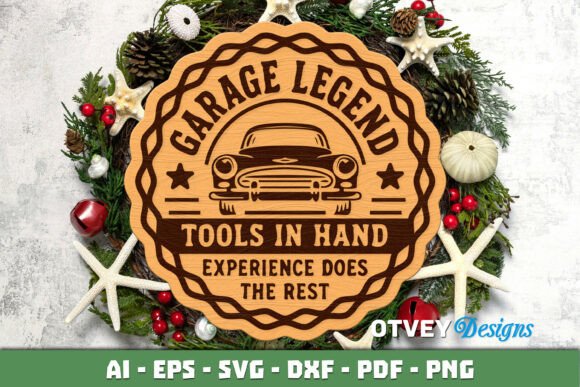 Download Wooden Dad's Garage Sign Lasercut - Garage sign Collection